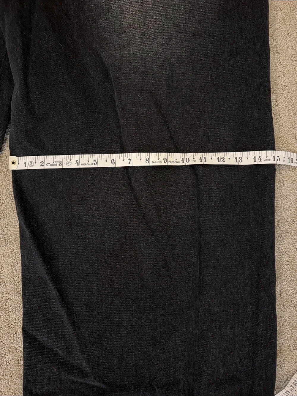 Baggy Clothing US Black Men's Baggy Skater Y2K Jeans - XL